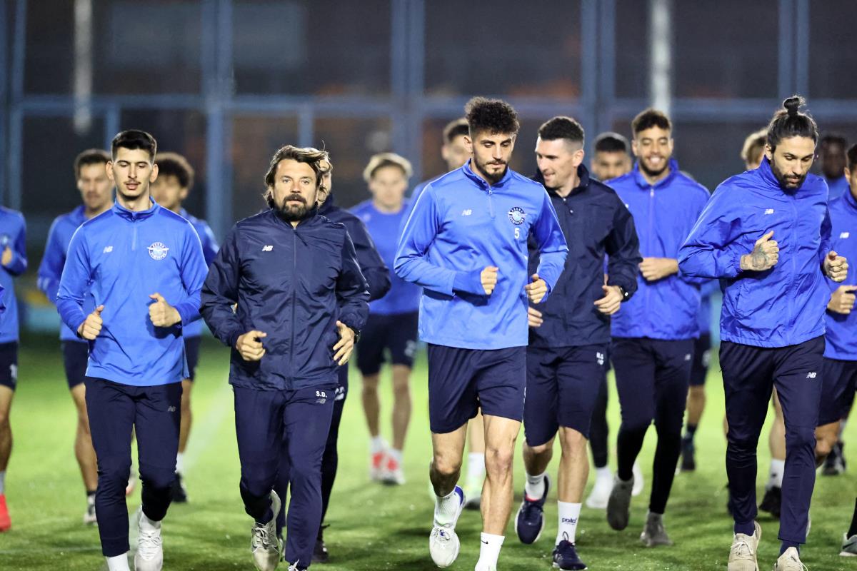 Adana Demirspor, Atakaş Hatayspor maçının hazırlıklarını sürdürdü