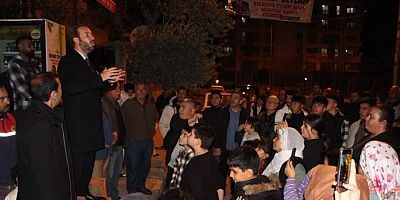 Kadir Aydar'a Belediye Evlerinde Yoğun İlgi 